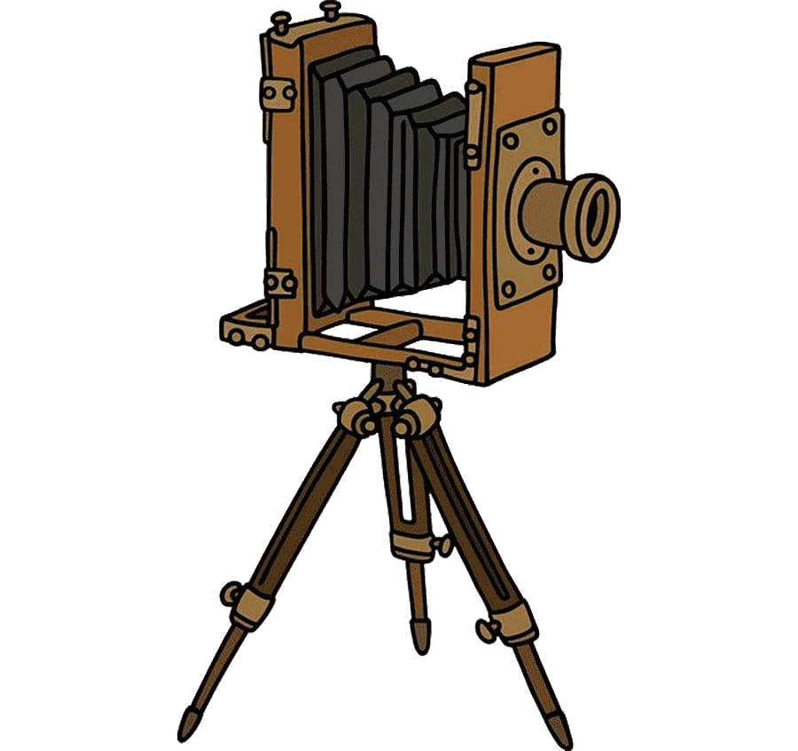 Vintage bellows camera